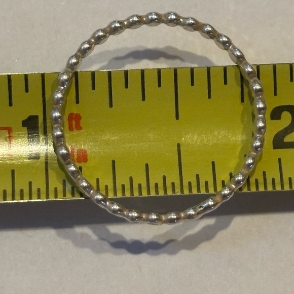 Beautiful Set of 6 Handmade Sterling Silver Multi-Gemstone Stacking Rings - Picture 13 of 16